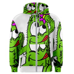 Cactus Men s Zipper Hoodie by IIPhotographyAndDesigns