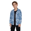 Folk flowers art pattern  Kids  Windbreaker View2