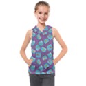 Aquarium With Fish And Sparkles Kids  Sleeveless Hoodie View1