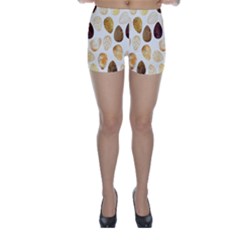 Golden Egg Easter Skinny Shorts by designsbymallika