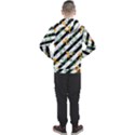 Orange Stripes Love Men s Pullover Hoodie View2