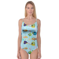 Underwater World Camisole Leotard  by SychEva