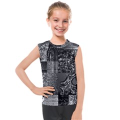 Frequencies Kids  Mesh Tank Top by MRNStudios