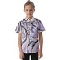 Landslide Baby Blue Kids  Short Sleeve Shirt View1
