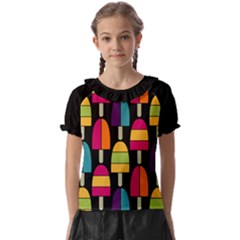 Popsicle Kids  Frill Chiffon Blouse