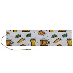 Beer Love Roll Up Canvas Pencil Holder (l) by designsbymallika