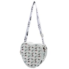 Geometry Colors Heart Shoulder Bag