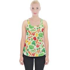 Vegetables Love Piece Up Tank Top by designsbymallika