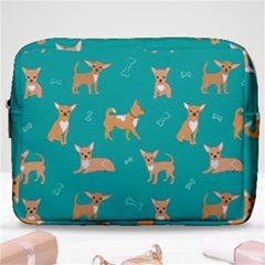 Cute Chihuahua Dogs Make Up Pouch (large) by SychEva