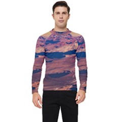 Atacama Desert Aerial View Men s Long Sleeve Rash Guard by dflcprintsclothing