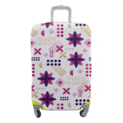 Minimal Floral Pattern Luggage Cover (small)