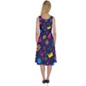 Seamless Musical Pattern Midi Sleeveless Dress View2