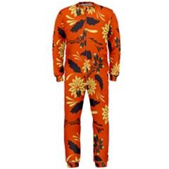 Folk Flowers Pattern  Onepiece Jumpsuit (men)  by Eskimos