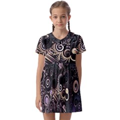 Whirligig Kids  Asymmetric Collar Dress by MRNStudios