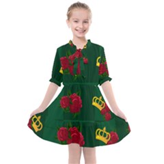 Crown Kids  All Frills Chiffon Dress by Daria3107