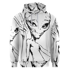 Paul Alien Men s Overhead Hoodie by KenArtShop