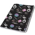 Witch Goth Pastel Pattern 5.5  x 8.5  Notebook View2