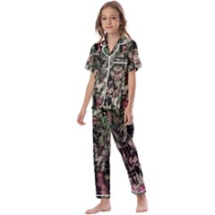 Dunn Kids  Satin Short Sleeve Pajamas Set by MRNStudios