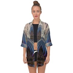 Desert Bloom Open Front Chiffon Kimono by MRNStudios