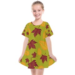 Golden Autumn Kids  Smock Dress by Daria3107