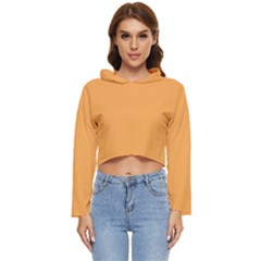 Marigold Women s Lightweight Cropped Hoodie