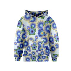 Flower Bomb 7 Kids  Pullover Hoodie by PatternFactory