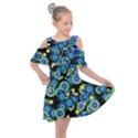 Flower Bomb  9 Kids  Shoulder Cutout Chiffon Dress View1