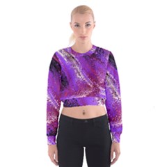 Fraction Space 4 Cropped Sweatshirt by PatternFactory