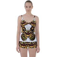 Bigcat Butterfly Tie Front Two Piece Tankini by IIPhotographyAndDesigns