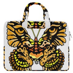 Bigcat Butterfly Macbook Pro Double Pocket Laptop Bag (large) by IIPhotographyAndDesigns