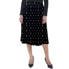 Spiro Classic Velour Midi Skirt 