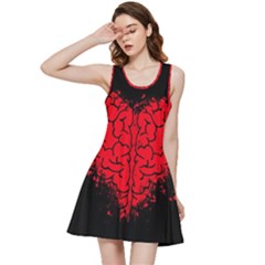 Heart Brain Mind Psychology Doubt Inside Out Racerback Dress