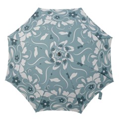 Folk Flowers Pattern Floral Surface Design Seamless Pattern Hook Handle Umbrellas (medium)