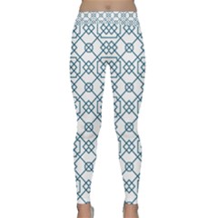 Arabic Vector Seamless Pattern Classic Yoga Leggings by webstylecreations