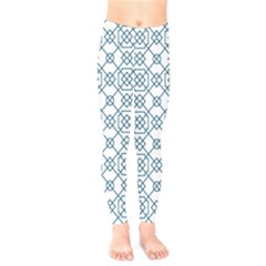 Arabic Vector Seamless Pattern Kids  Leggings by webstylecreations