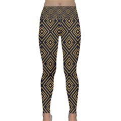 Art Deco Vector Pattern Lightweight Velour Classic Yoga Leggings by webstylecreations