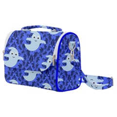 Ghost Pattern Satchel Shoulder Bag by NerdySparkleGoth