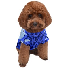 Ghost Pattern Dog T-shirt by NerdySparkleGoth