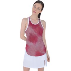 Strawberries Racer Back Mesh Tank Top