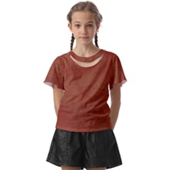 Toffee Kids  Front Cut Tee by kiernankallan