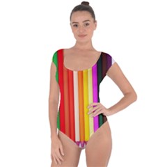 Ultimate Vibrant Short Sleeve Leotard  by hullstuff