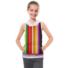 Ultimate Vibrant Kids  Sleeveless Hoodie by hullstuff