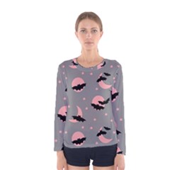 Bat Women s Long Sleeve Tee