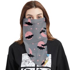 Bat Face Covering Bandana (triangle) by SychEva