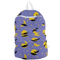 Bats With Yellow Moon Foldable Lightweight Backpack by SychEva