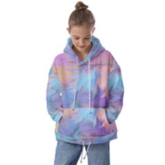 Pastels Kids  Oversized Hoodie