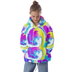 Psychedelic  Kids  Oversized Hoodie