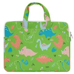 Funny Dinosaur Macbook Pro Double Pocket Laptop Bag