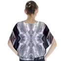 Compressed Carbon Batwing Chiffon Blouse View2