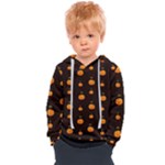 Halloween pumpkins pattern, witch hat Jack O Lantern Kids Overhead Hoodie Halloween pumpkins pattern, witch hat Jack O Lantern Kids Overhead Hoodie